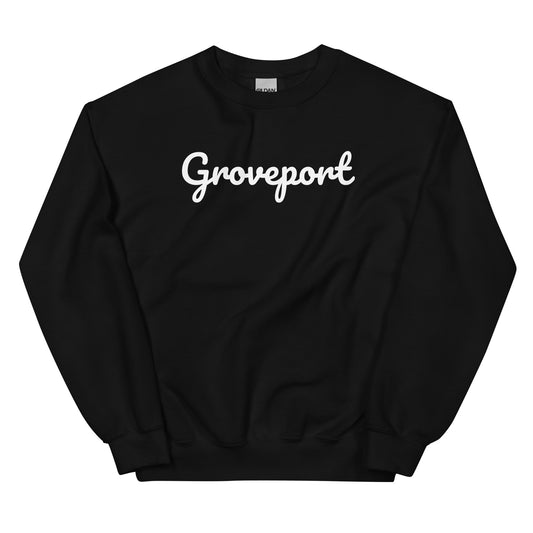 Groveport Ohio Solo Script Crewneck Unisex Sweatshirt