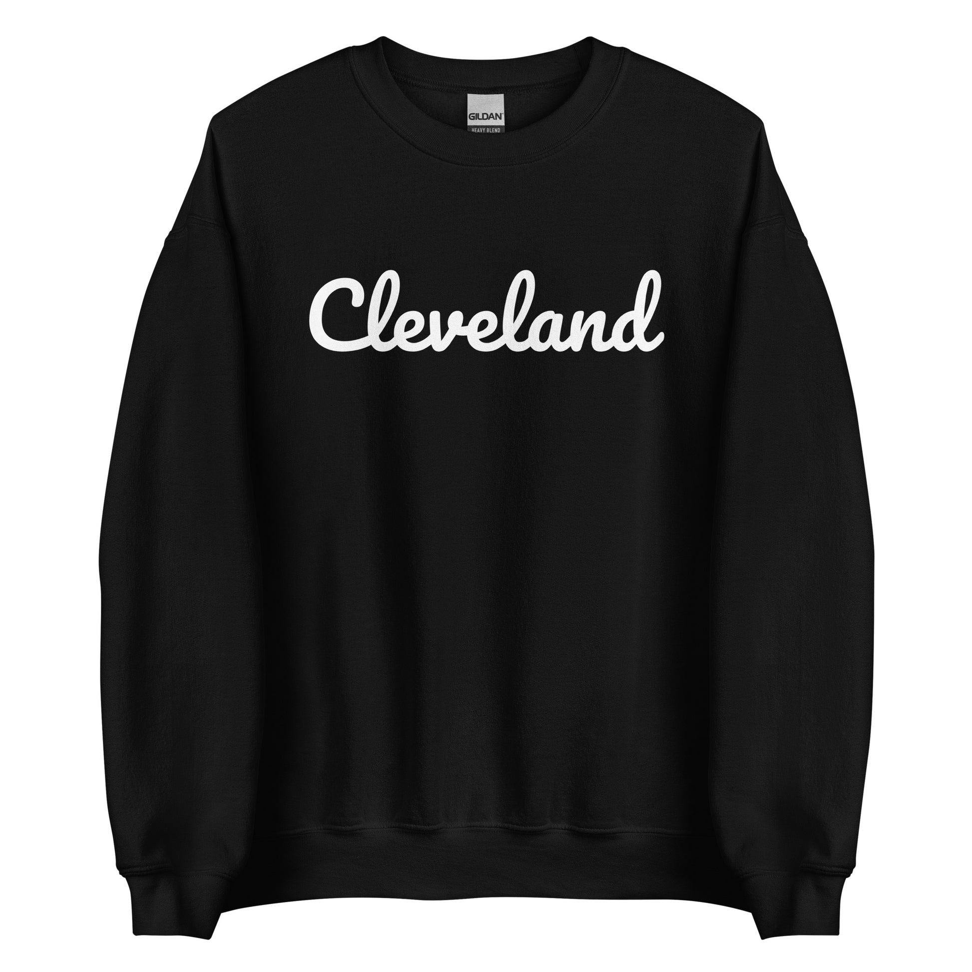 Cleveland Solo Script Crewneck Unisex Sweatshirt