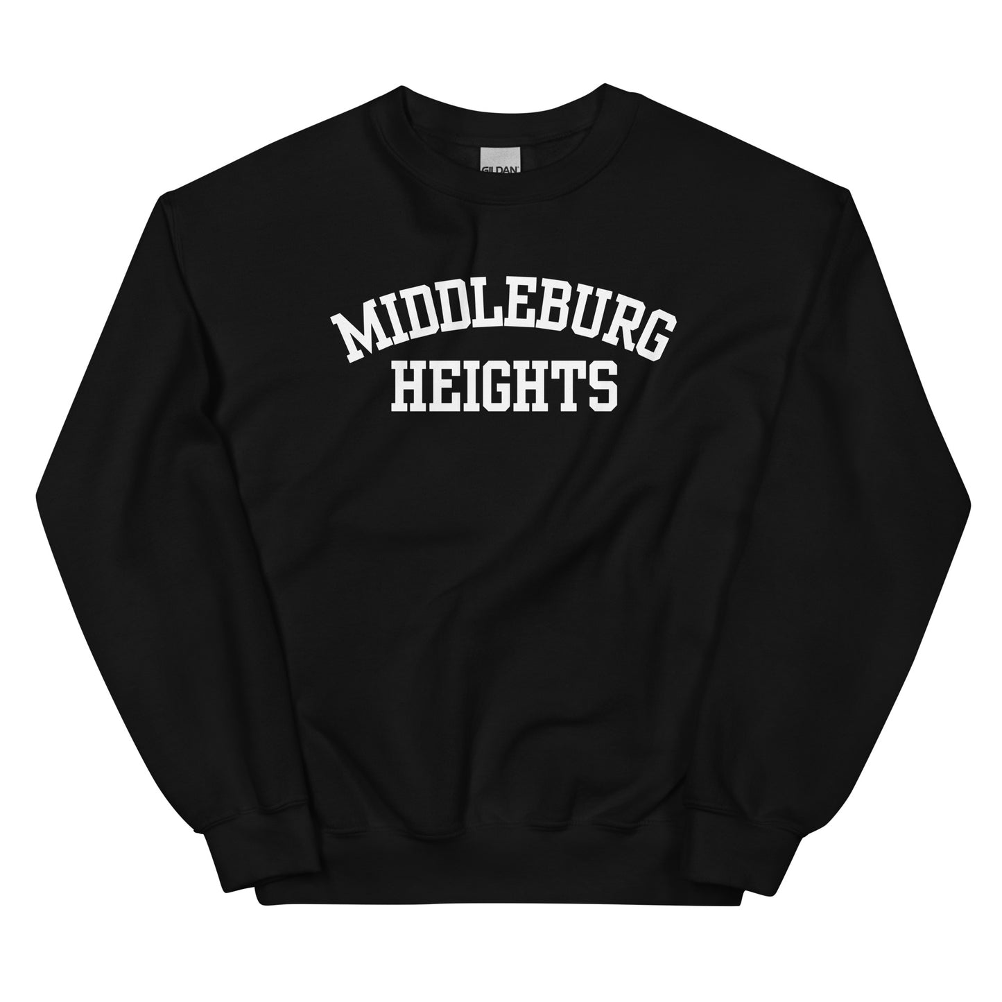 Middleburg Heights Ohio Block Solo Crewneck Unisex Sweatshirt