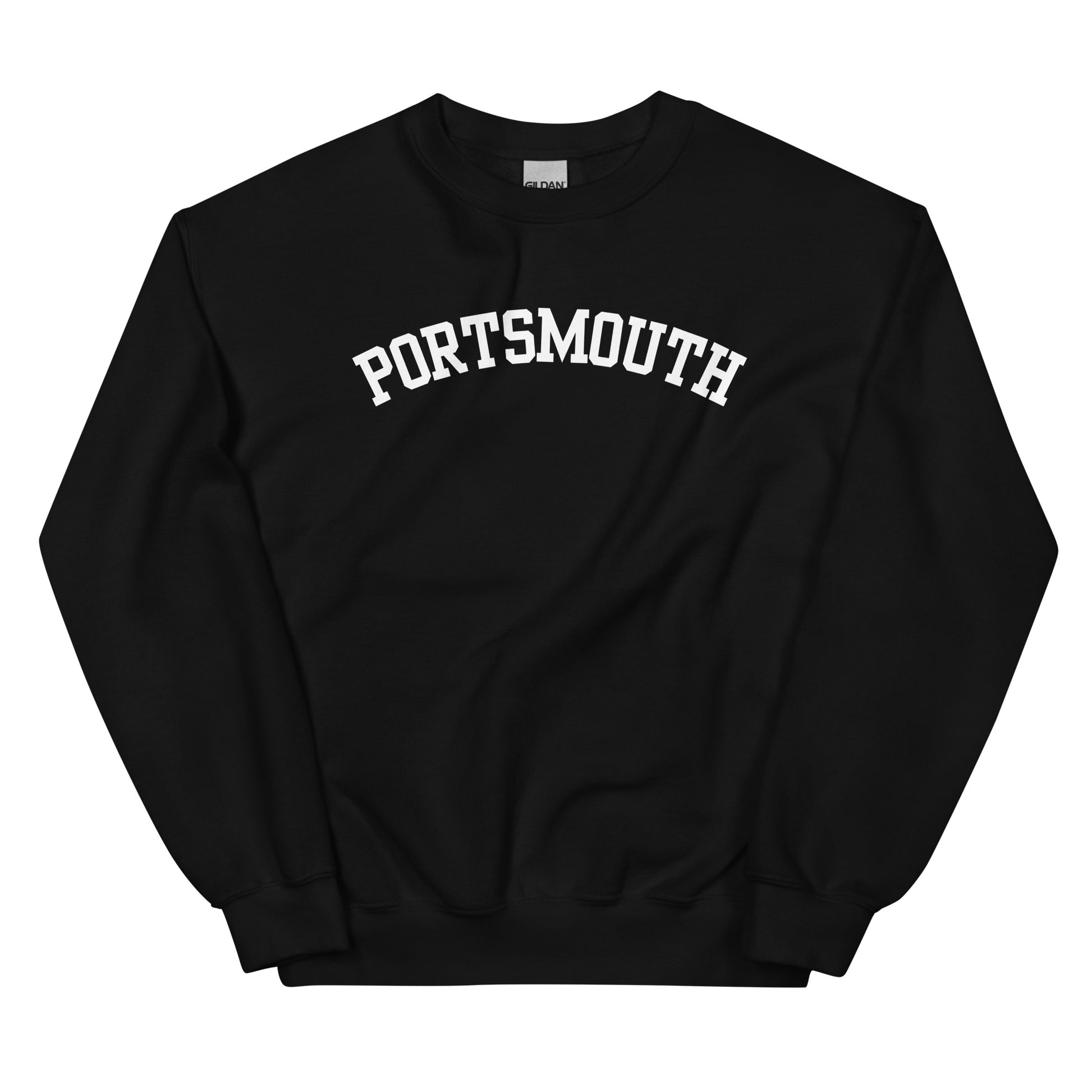 Portsmouth Ohio Block Solo Crewneck Unisex Sweatshirt