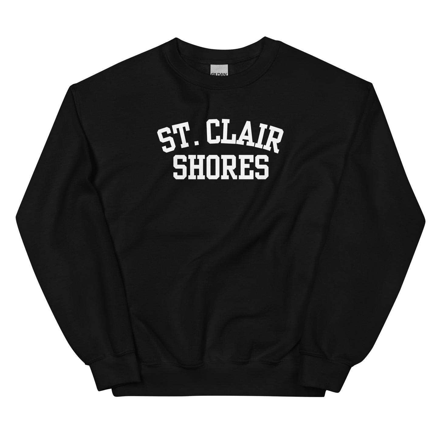 St. Clair Shores Ohio Block Solo Crewneck Unisex Sweatshirt