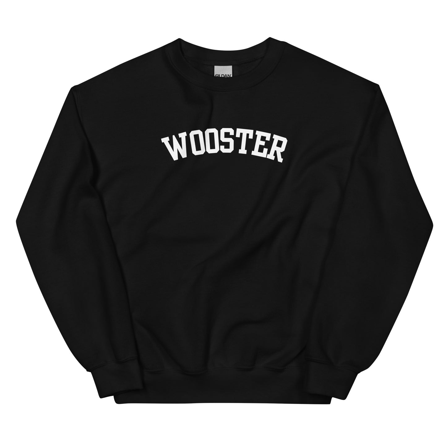 Wooster Ohio Block Solo Crewneck Unisex Sweatshirt