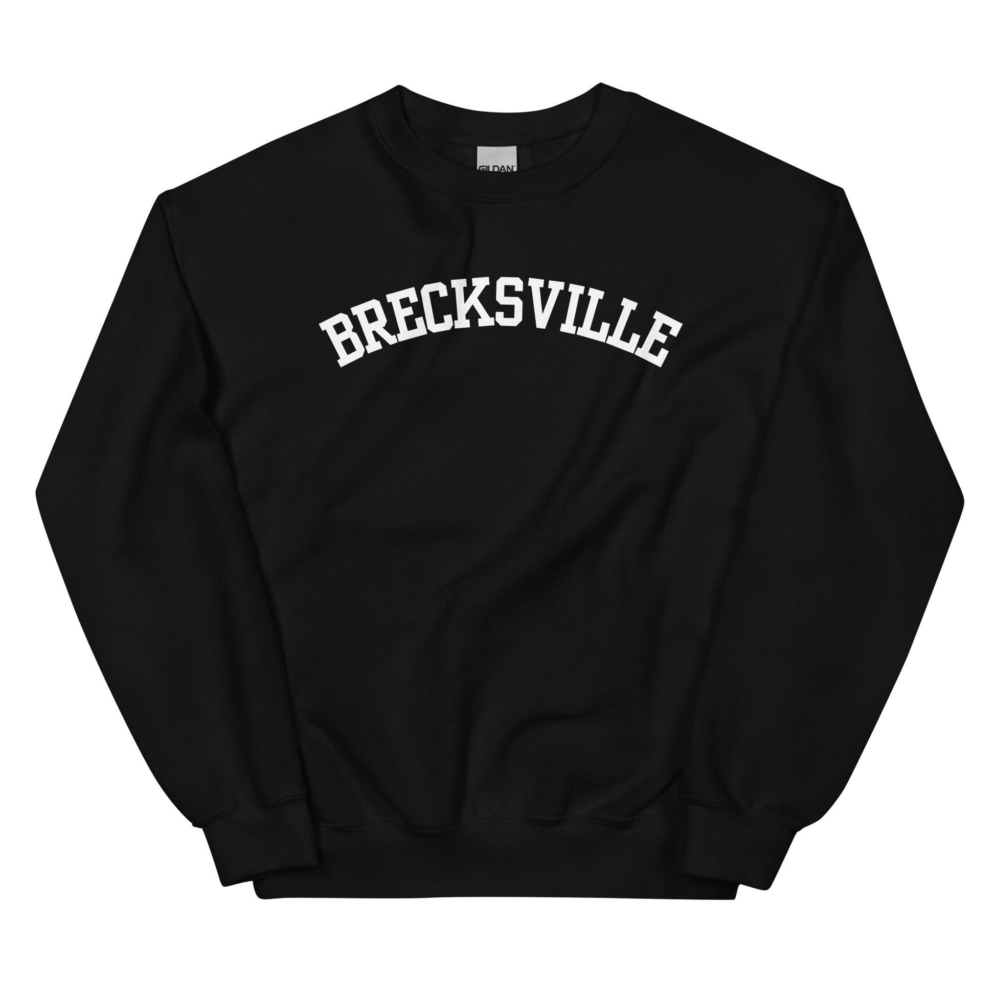 Brecksville Ohio Block Solo Crewneck Unisex Sweatshirt