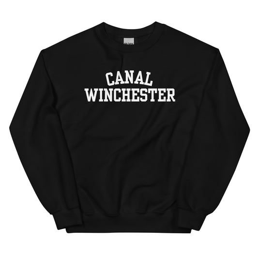 Canal Winchester Ohio Block Solo Crewneck Unisex Sweatshirt