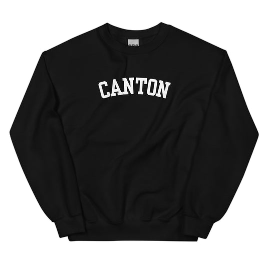 Canton Ohio Block Solo Crewneck Unisex Sweatshirt