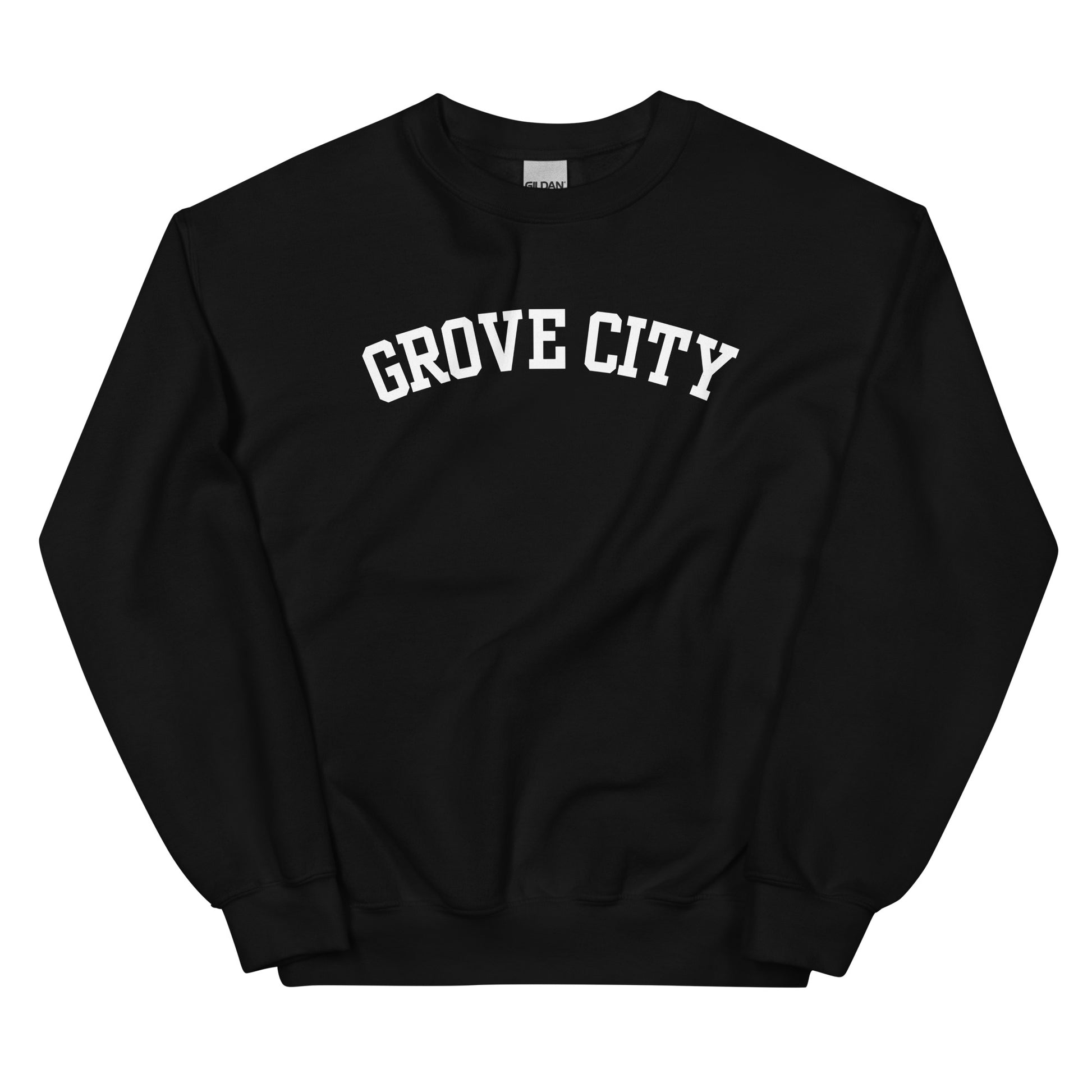 Grove City Ohio Block Solo Crewneck Unisex Sweatshirt