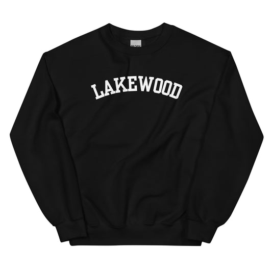 Lakewood Ohio Block Solo Crewneck Unisex Sweatshirt