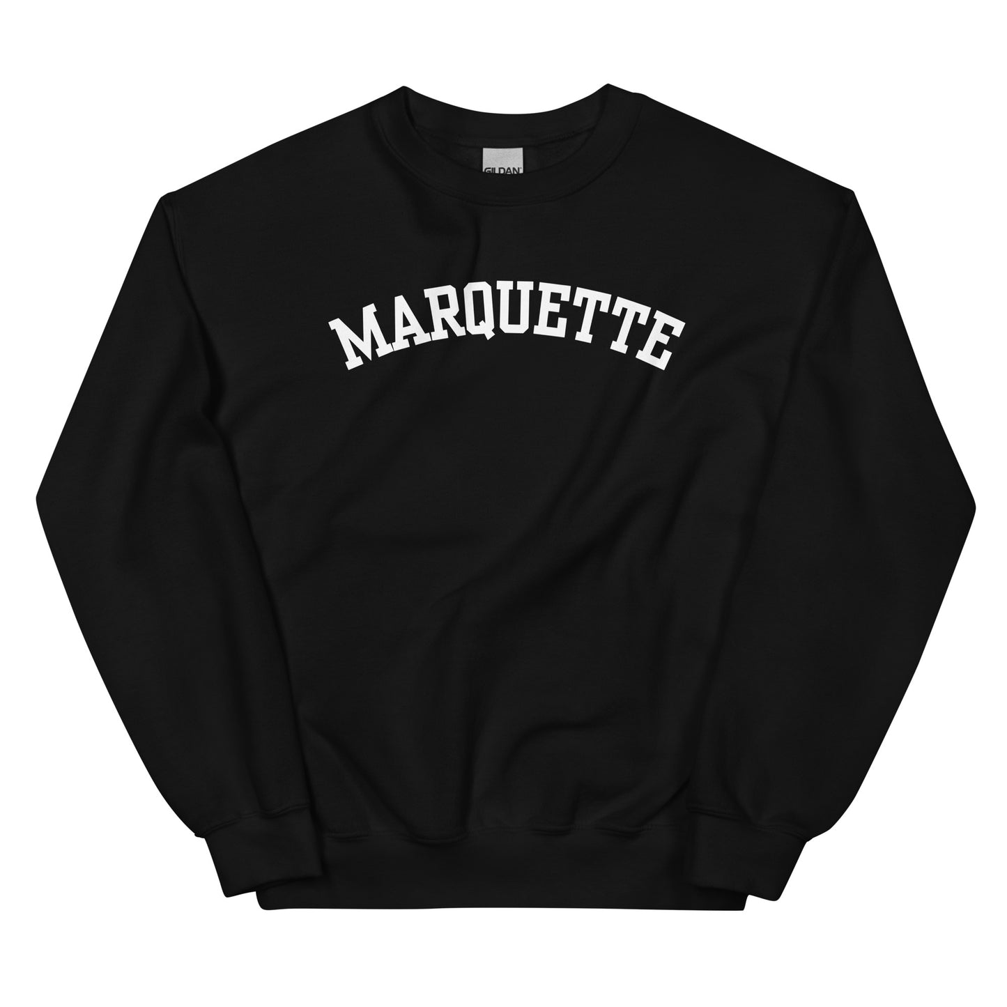 Marquette Michigan Block Solo Crewneck Unisex Sweatshirt