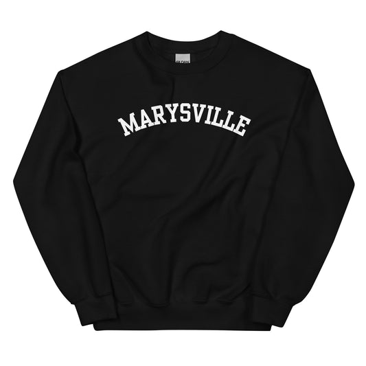 Marysville Ohio Block Solo Crewneck Unisex Sweatshirt