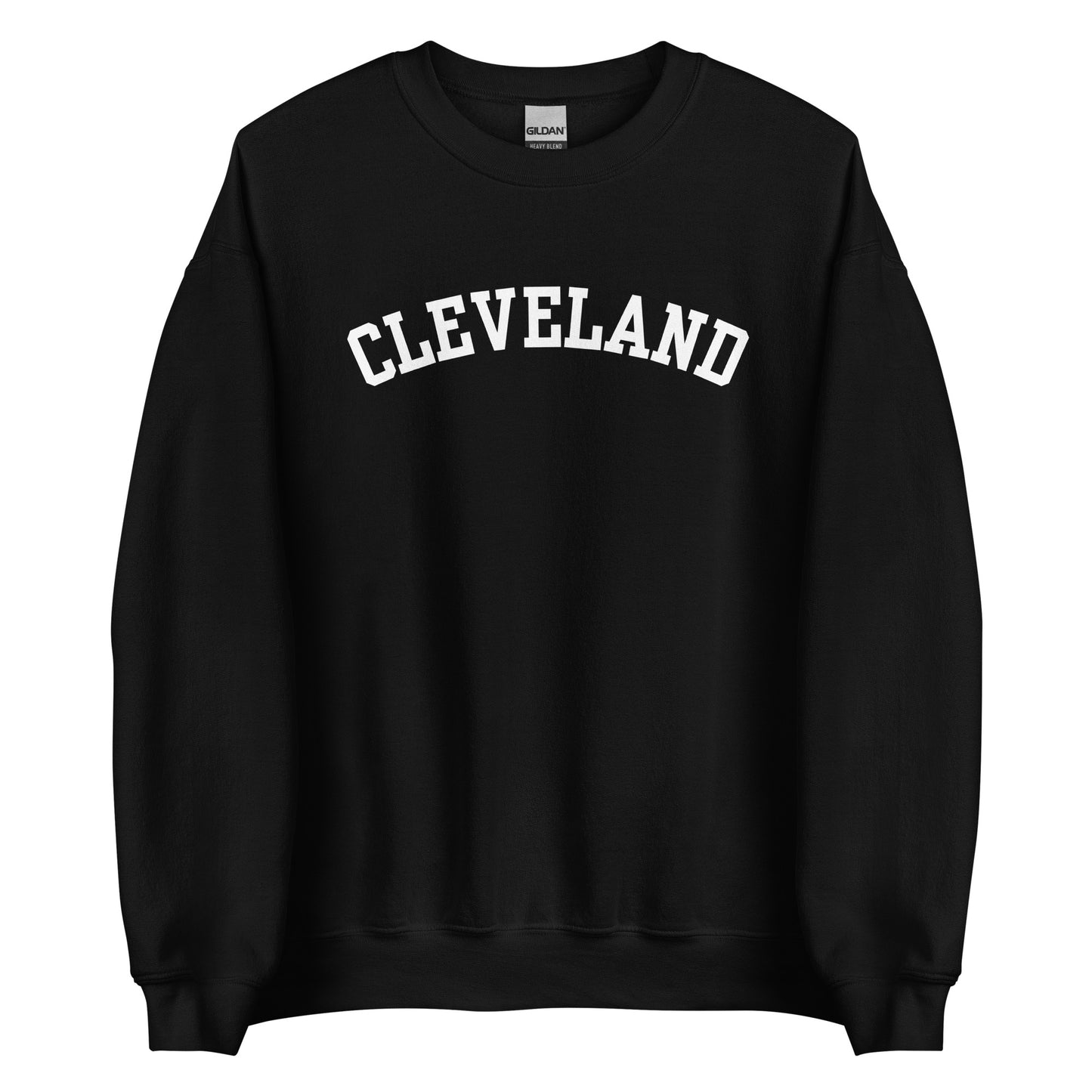 Cleveland Ohio Solo Block Crewneck Unisex Sweatshirt