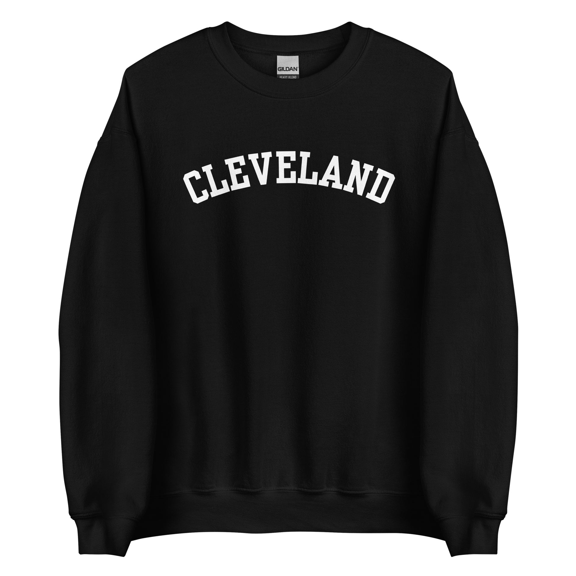 Cleveland Ohio Solo Block Crewneck Unisex Sweatshirt