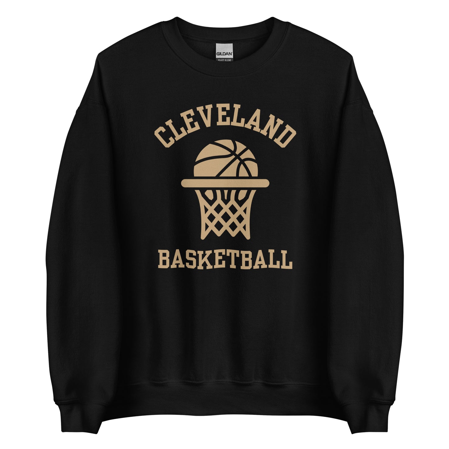 Cleveland Ohio Basketball Crewneck Unisex Sweatshirt
