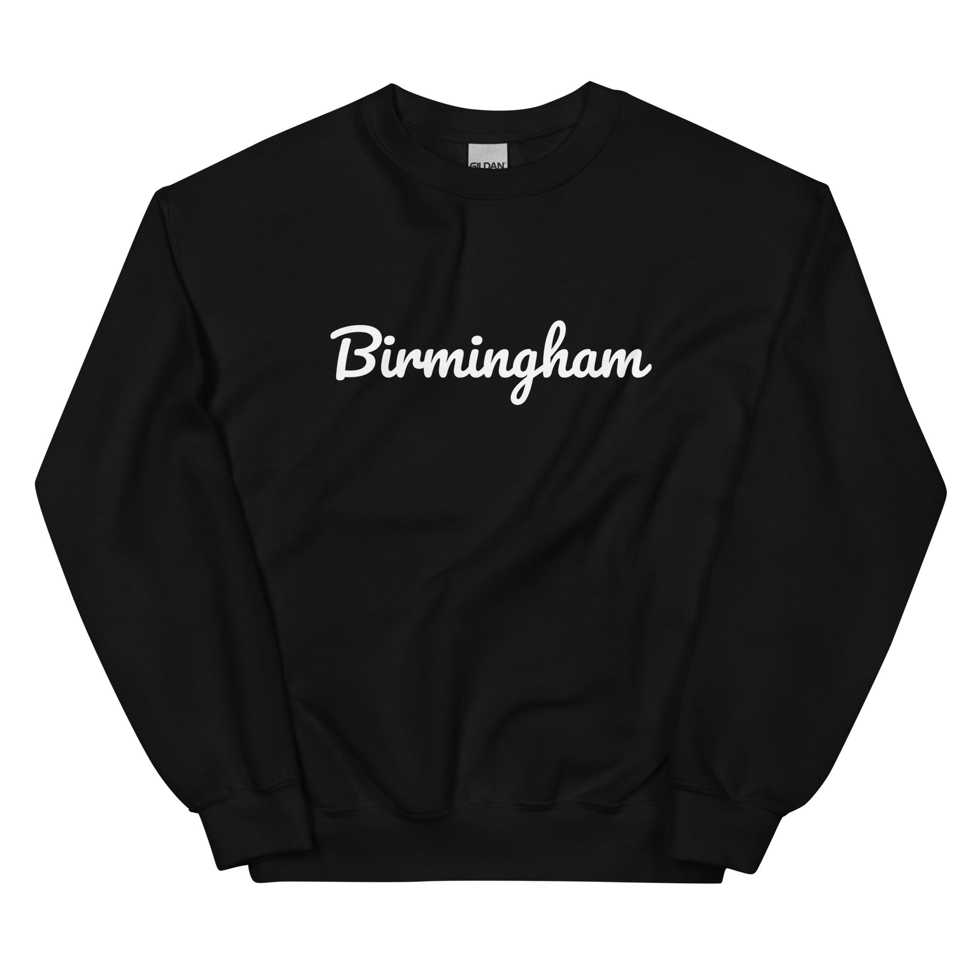 Birmingham Michigan Solo Script Crewneck Unisex Sweatshirt