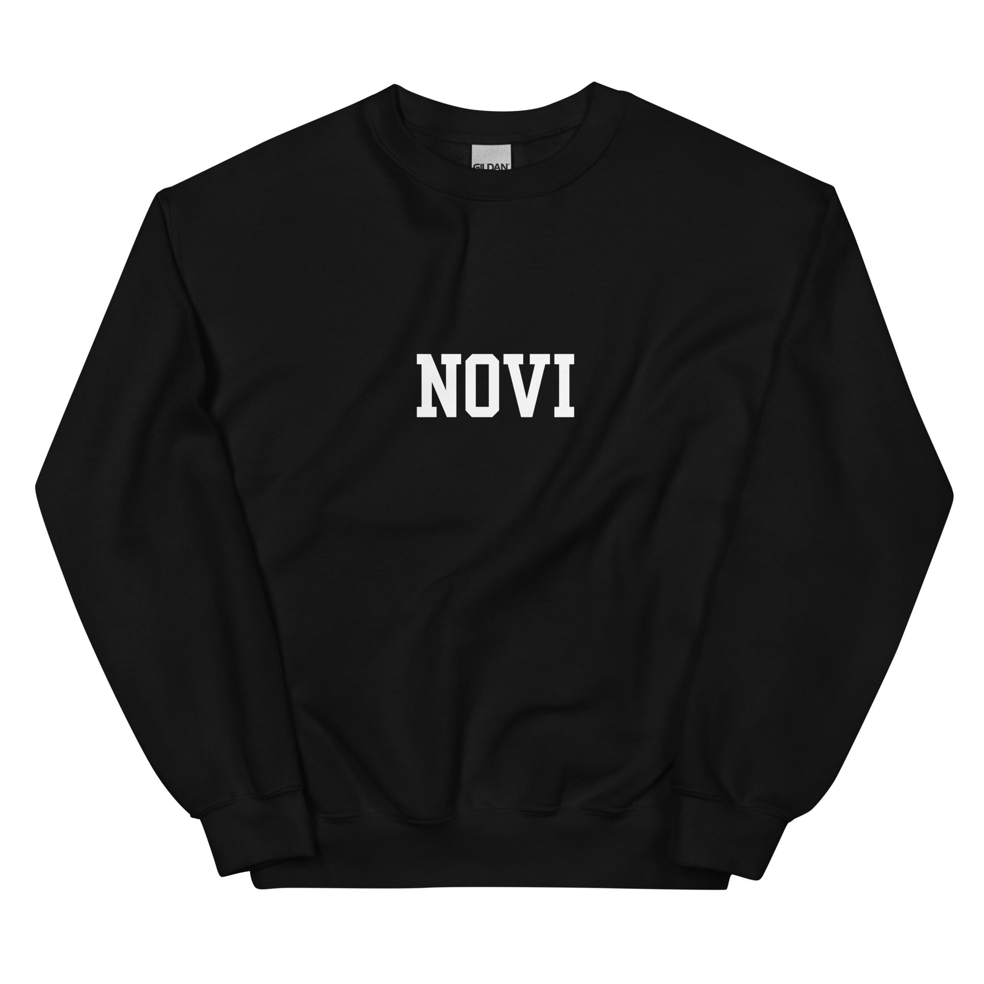 Novi, Michigan Block Solo Unisex Sweatshirt