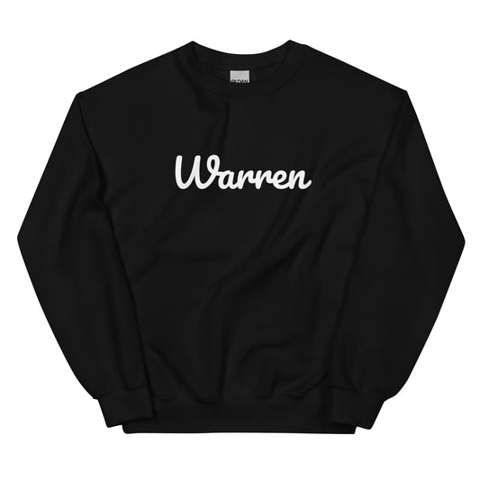Warren. Michigan Solo Script Unisex Sweatshirt