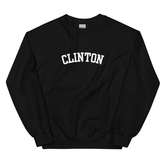 Clinton, Michigan Block Solo Unisex Sweatshirt