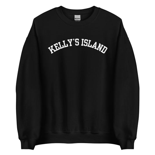 Kelly's Island Ohio Block Solo Crewneck Unisex Sweatshirt