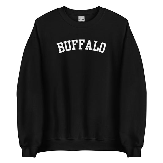 Buffalo NY Block Solo Crewneck Unisex Sweatshirt