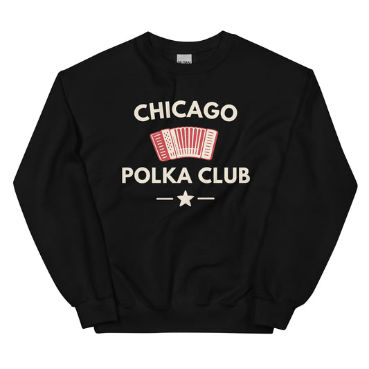 Chicago Polka Club Dyngus Day Crewneck Unisex Sweatshirt