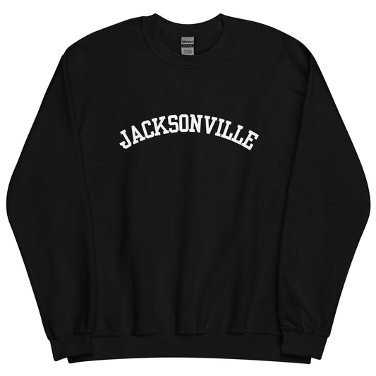Jacksonville, Michigan Unisex Sweatshirt Block Solo