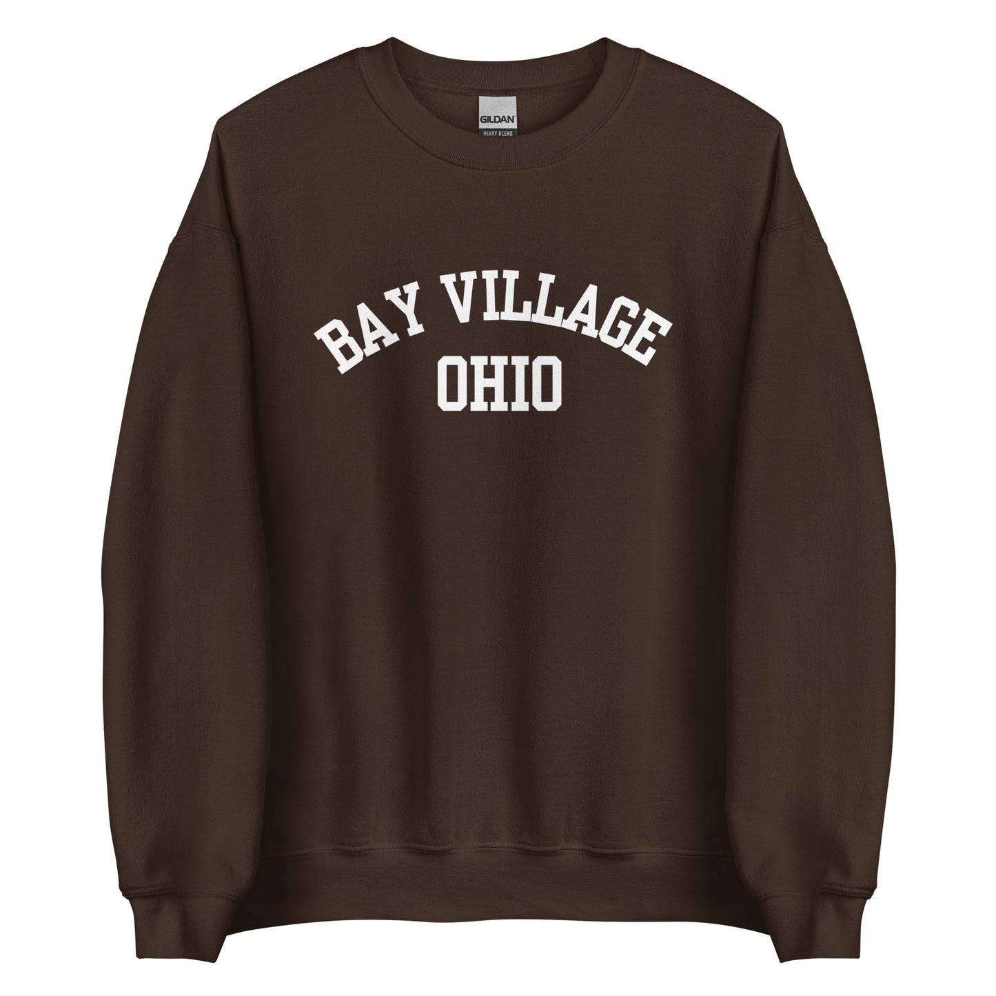 Bay Village Ohio Block Crewneck Unisex Sweatshirt