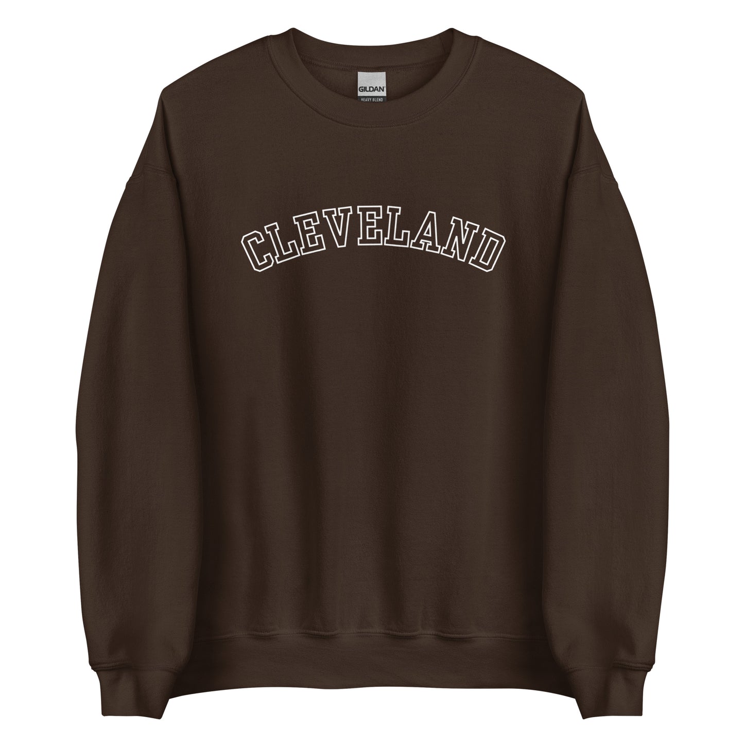 Cleveland Ohio Outline Crewneck Unisex Sweatshirt