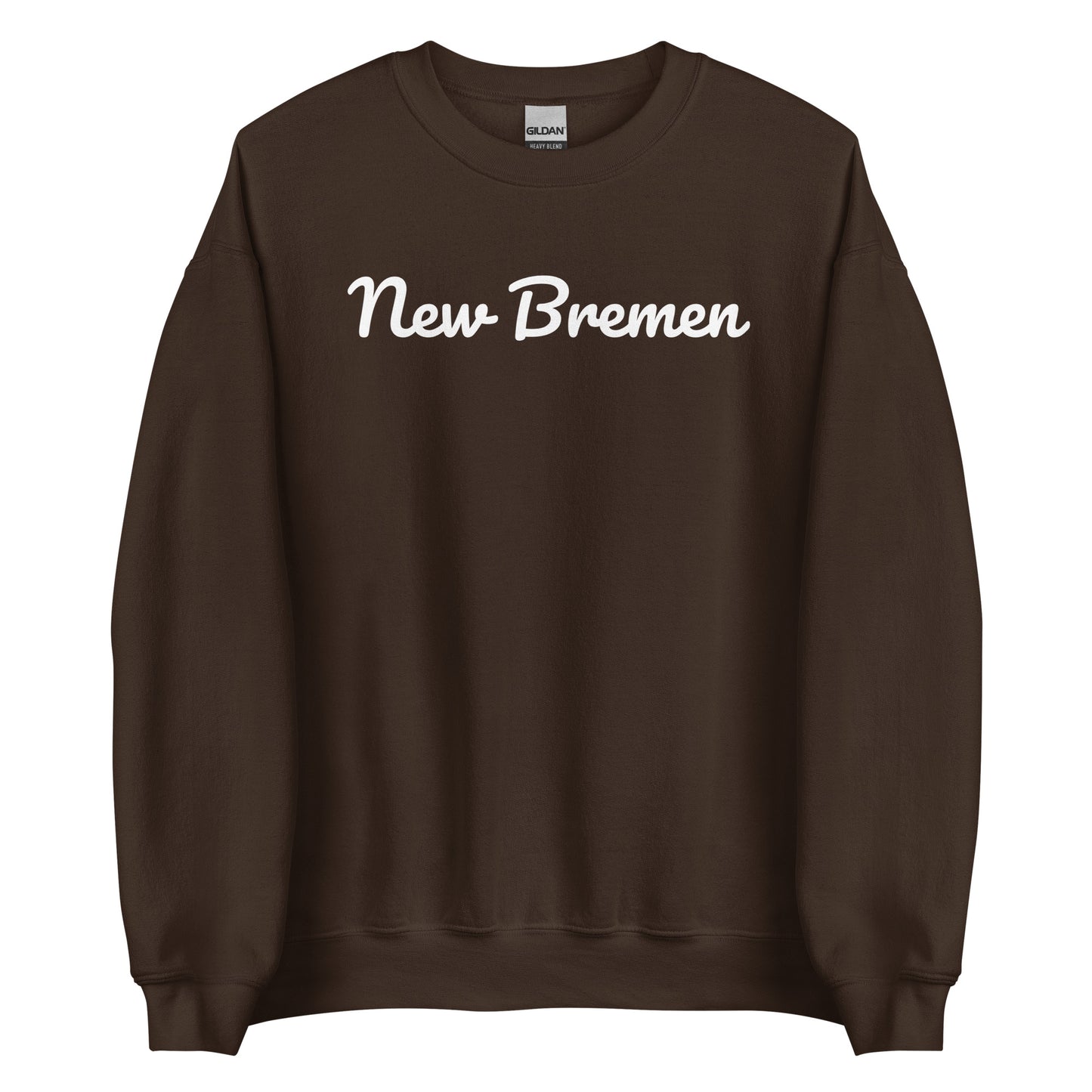 New Bremen Ohio Solo Script Crewneck Unisex Sweatshirt