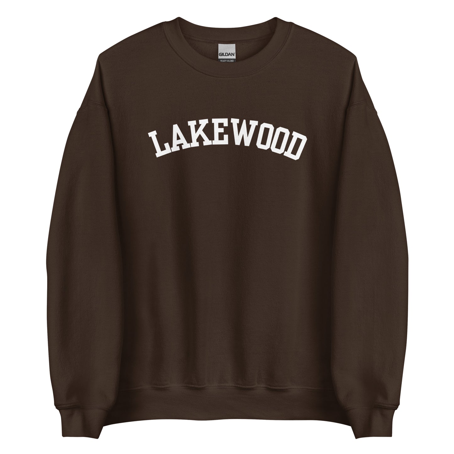 Lakewood Ohio Block Solo Crewneck Unisex Sweatshirt