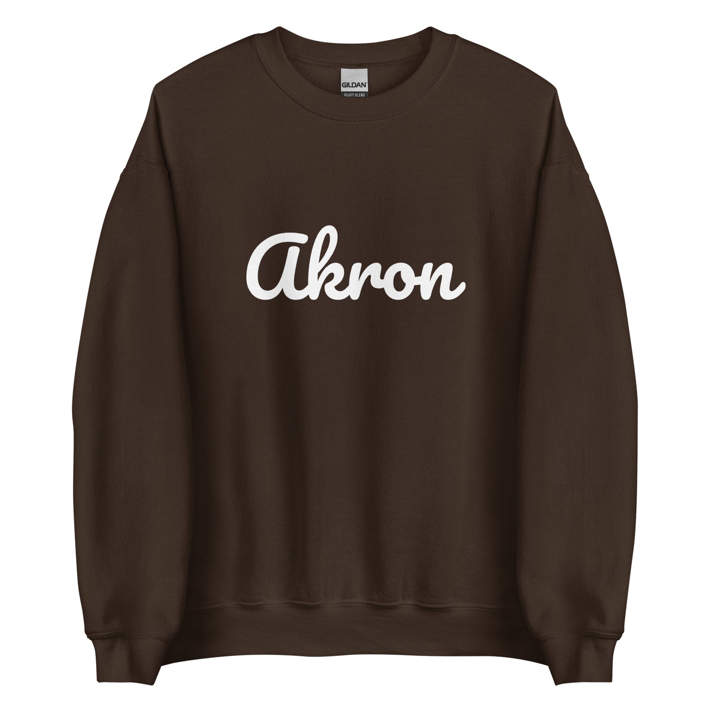 Akron Ohio Solo Script Crewneck Unisex Sweatshirt