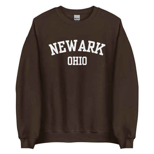 Newark Ohio Block Crewneck Unisex Sweatshirt