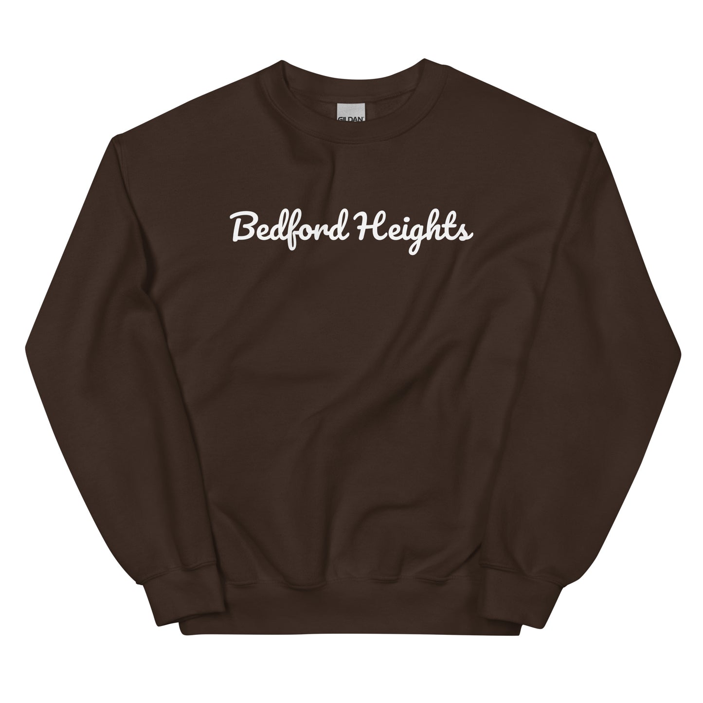 Bedford Heights Ohio Solo Script Crewneck Unisex Sweatshirt