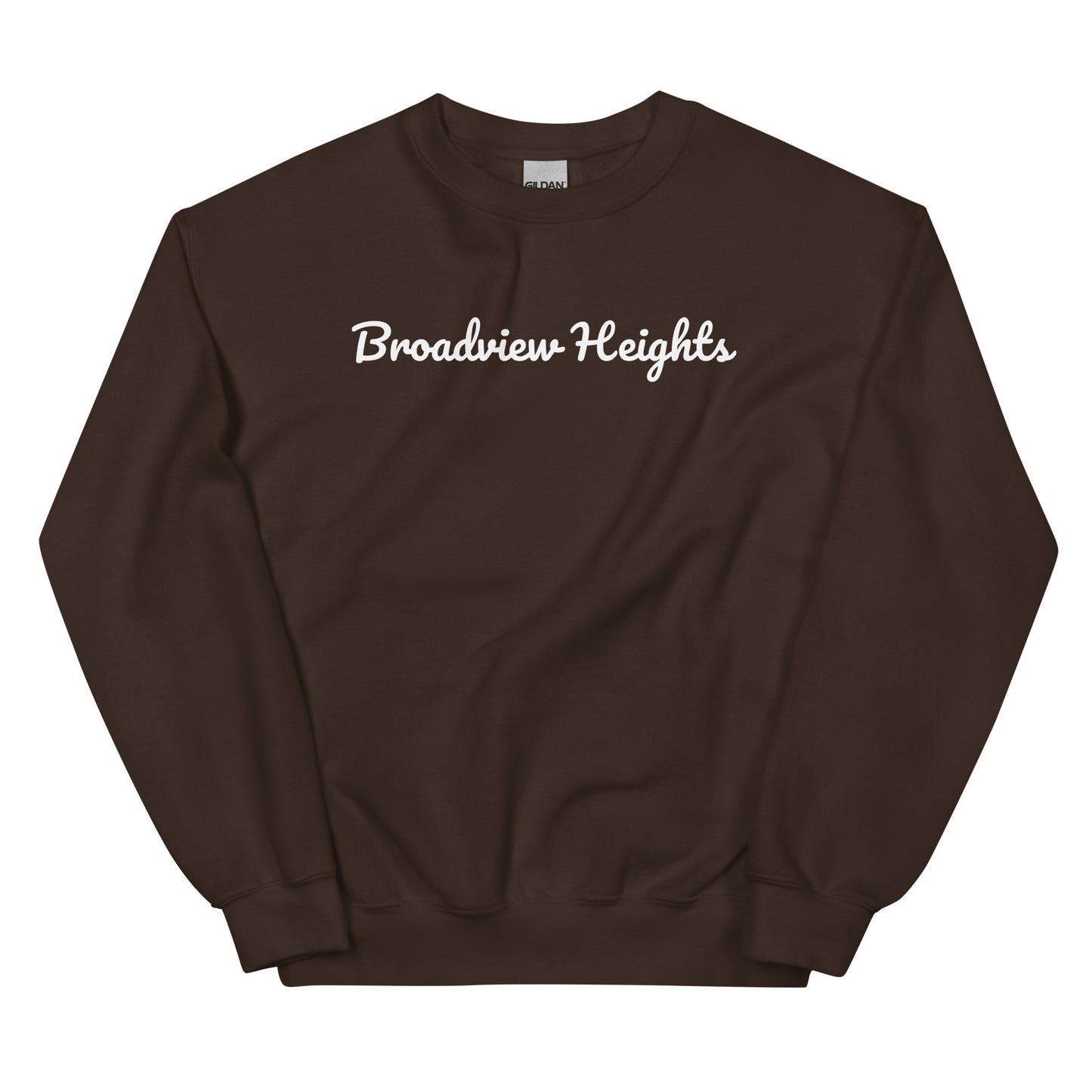 Broadview Heights Ohio Solo Script Crewneck Unisex Sweatshirt