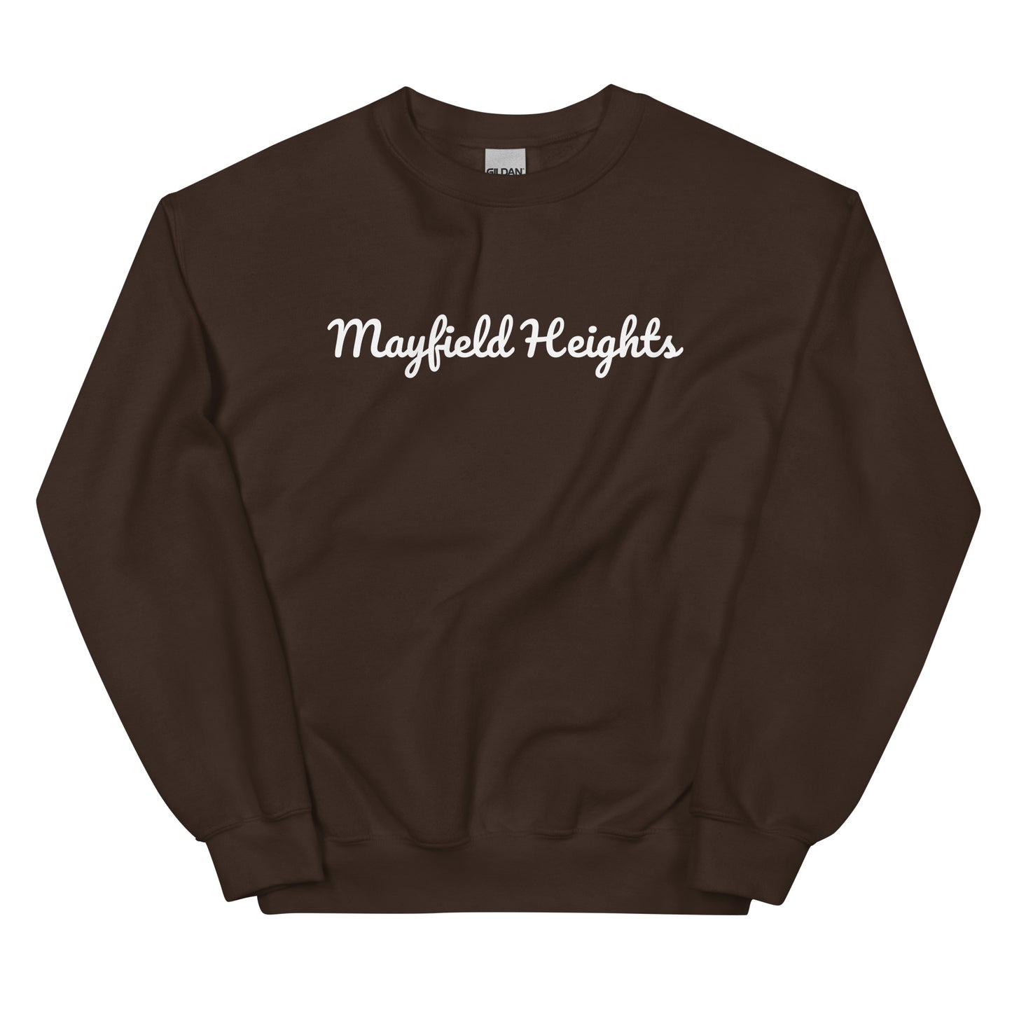 Mayfield Heights Ohio Solo Script Crewneck Unisex Sweatshirt