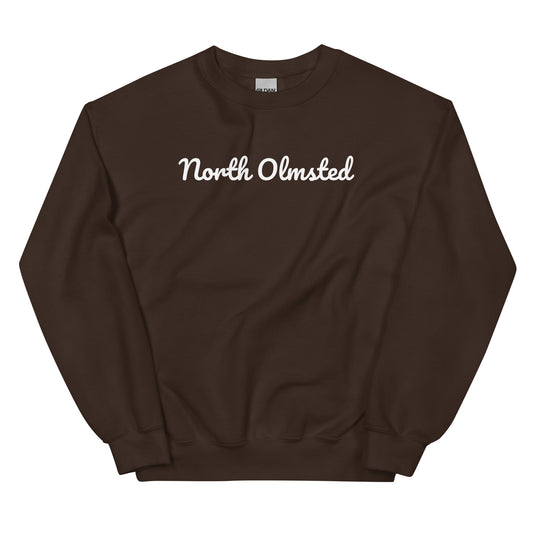 North Olmsted Ohio Solo Script Crewneck Unisex Sweatshirt