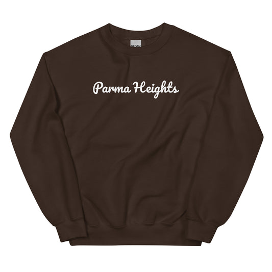 Parma Heights Ohio Solo Script Crewneck Unisex Sweatshirt
