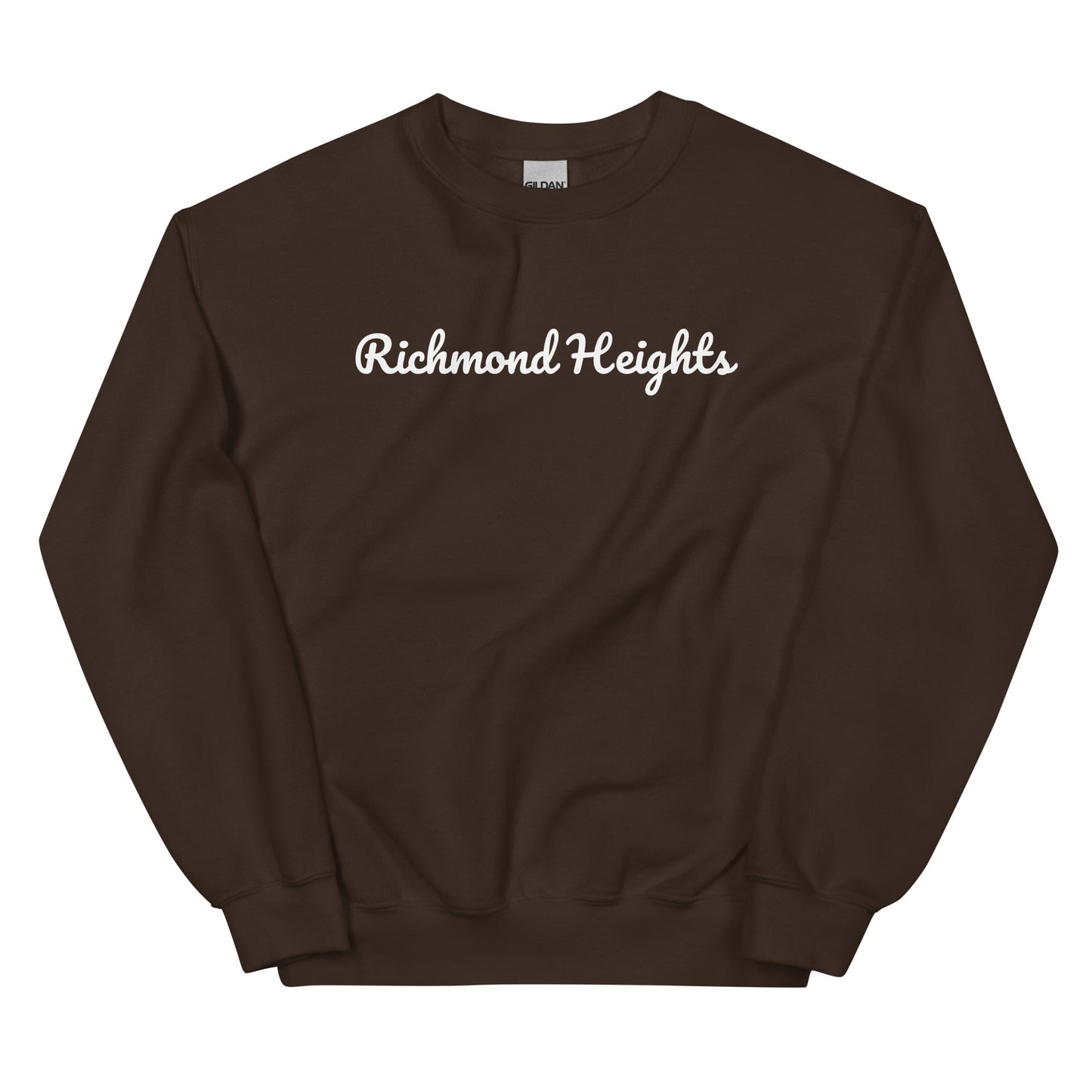 Richmond Heights Ohio Solo Script Crewneck Unisex Sweatshirt