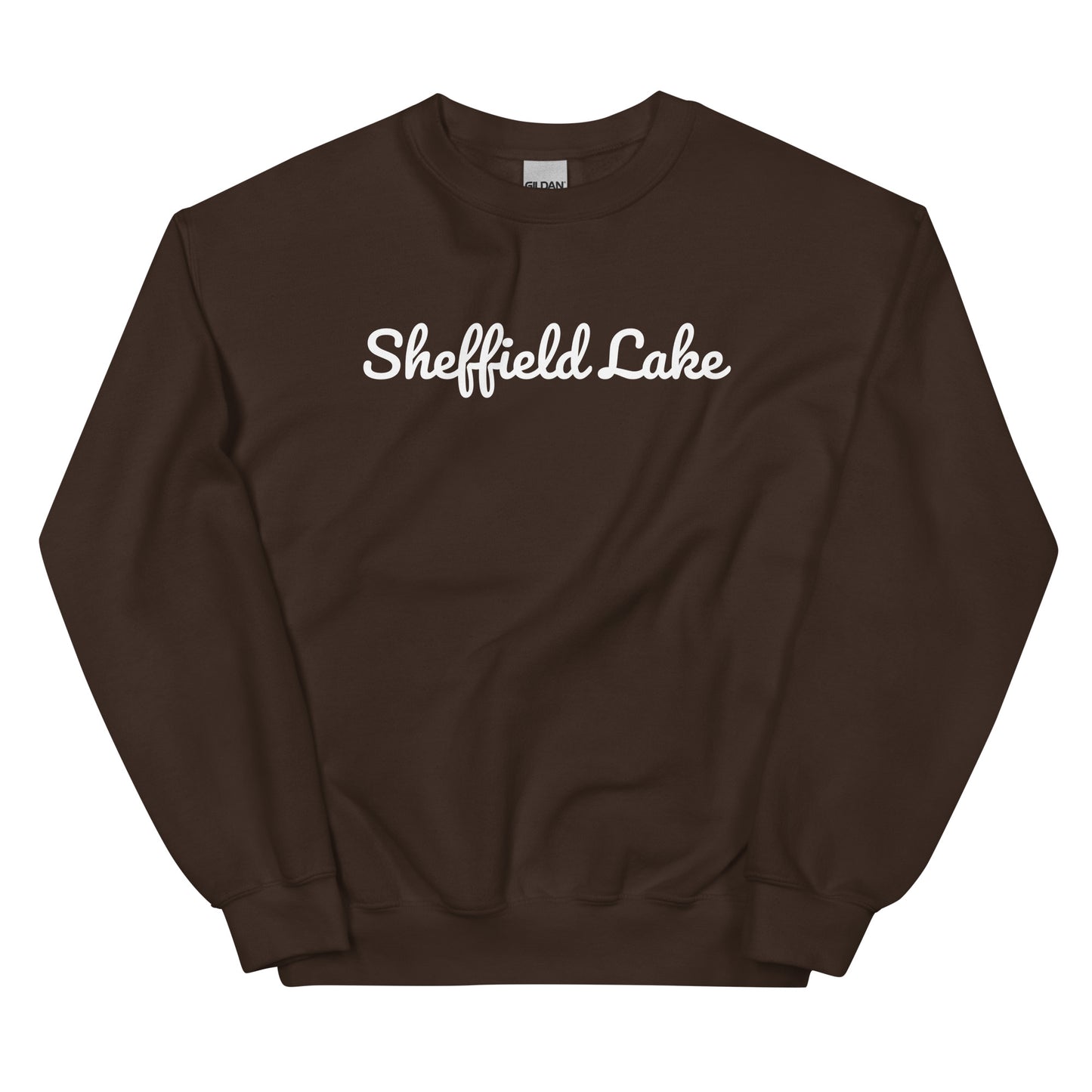 Sheffield Lake Ohio Solo Script Crewneck Unisex Sweatshirt