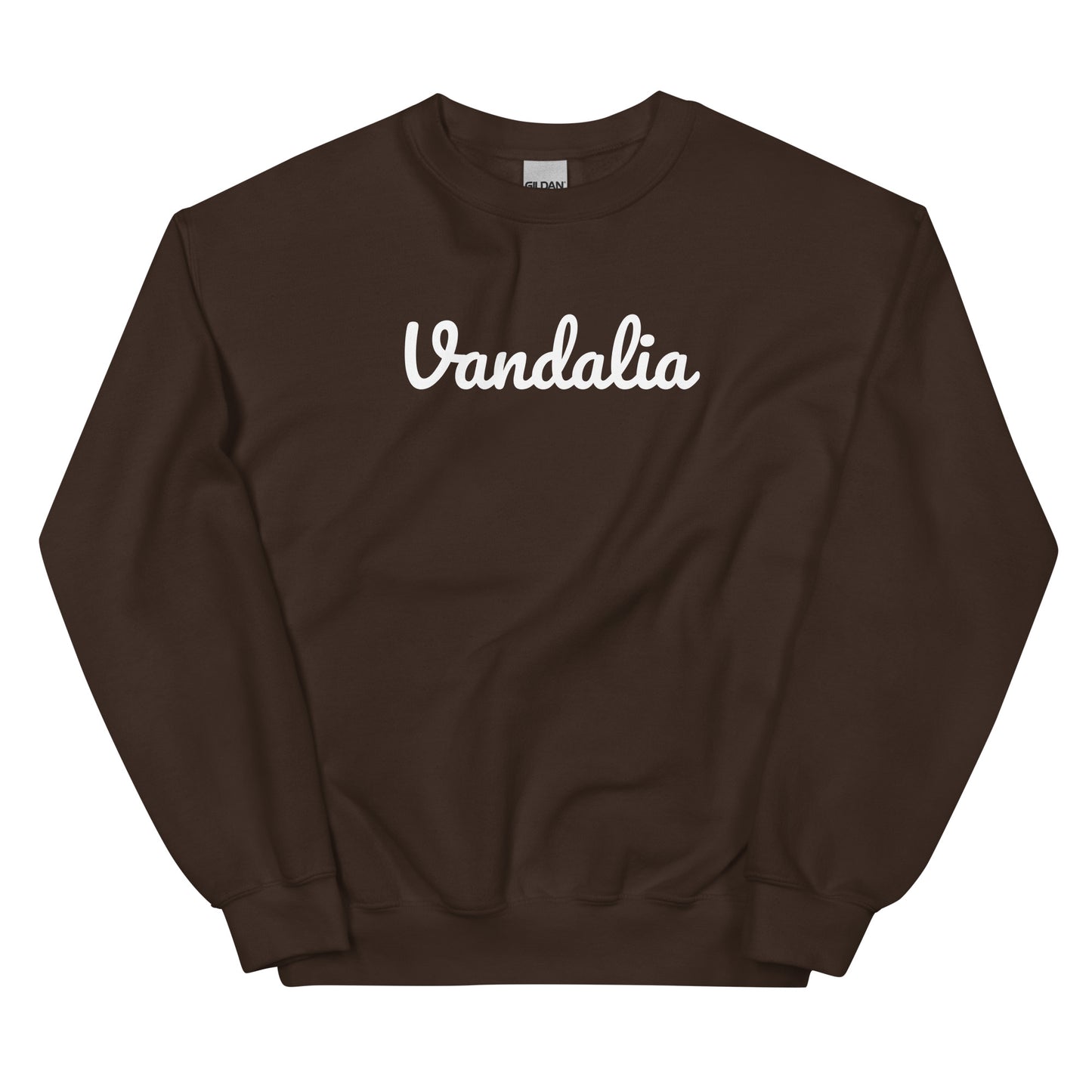 Vandalia Ohio Solo Script Crewneck Unisex Sweatshirt