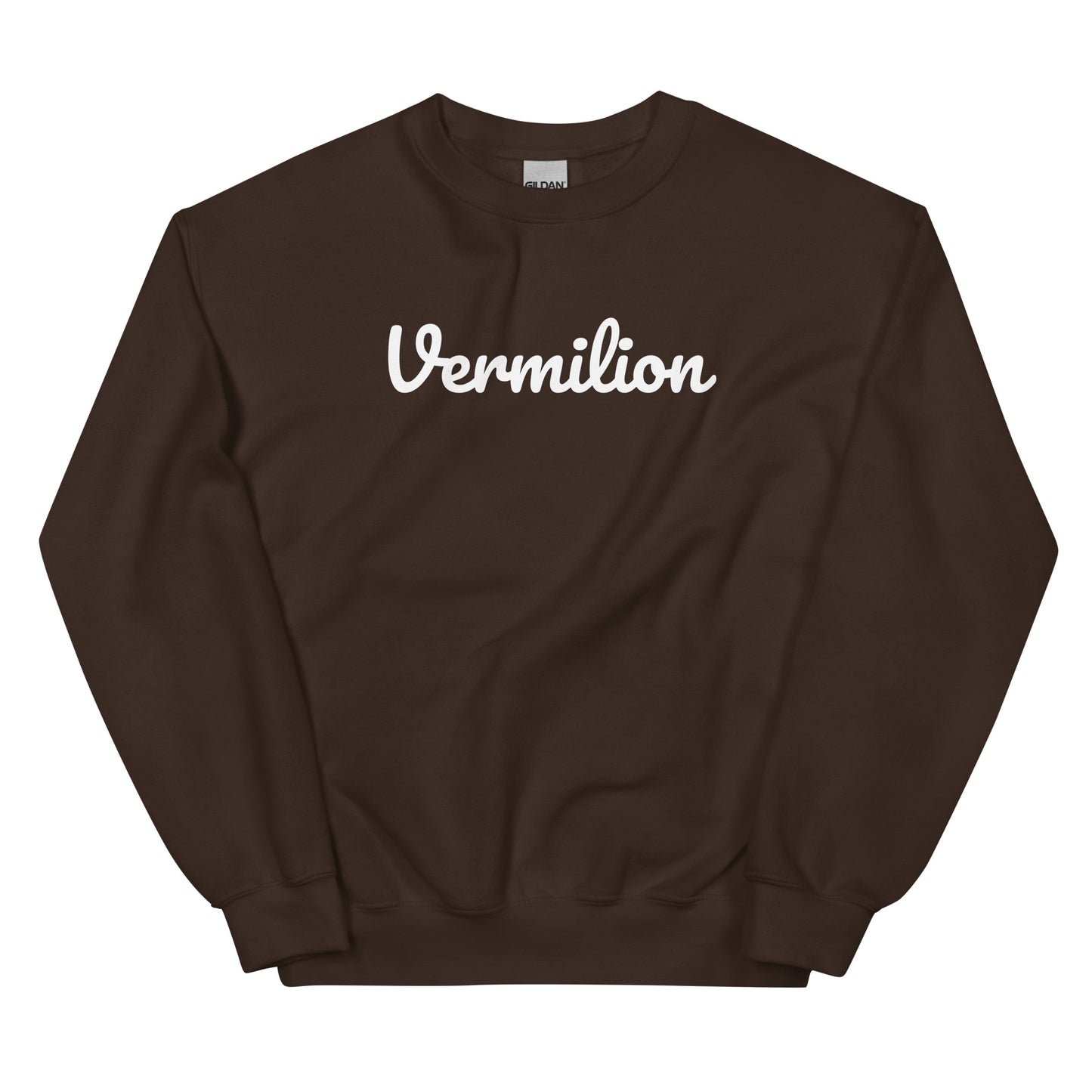 Vermilion Ohio Solo Script Crewneck Unisex Sweatshirt