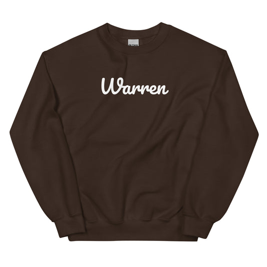Warren Ohio Solo Script Crewneck Unisex Sweatshirt