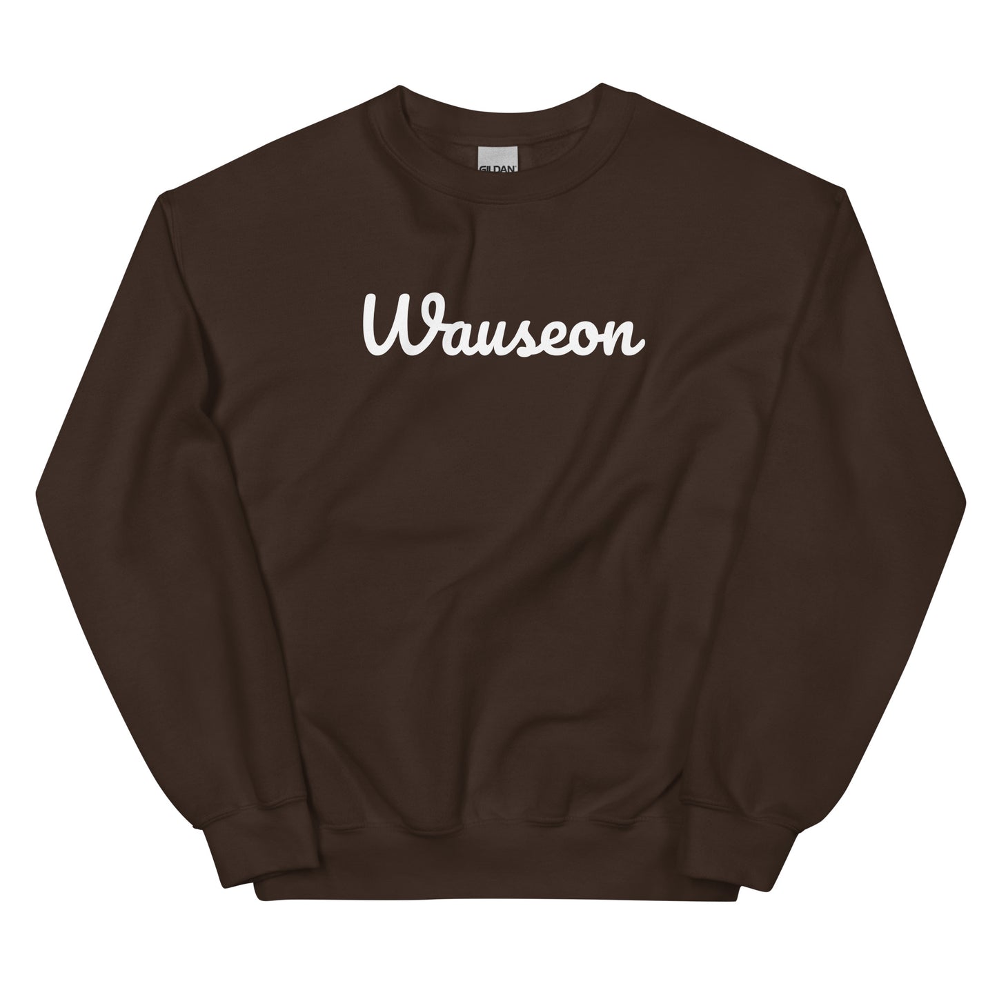 Wauseon Ohio Solo Script Crewneck Unisex Sweatshirt