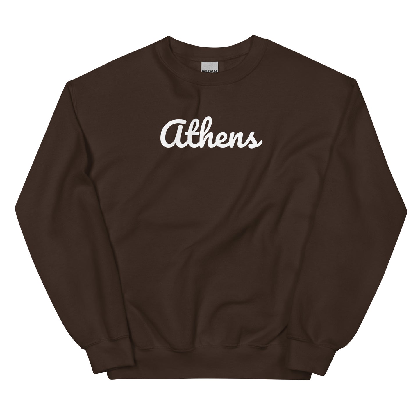 Athens Ohio Solo Script Crewneck Unisex Sweatshirt