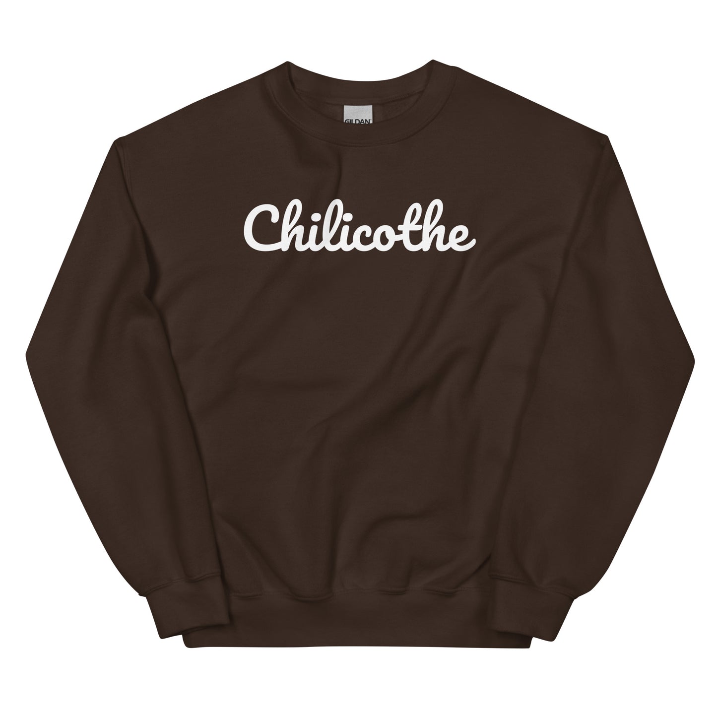 Chilicothe Ohio Solo Script Crewneck Unisex Sweatshirt