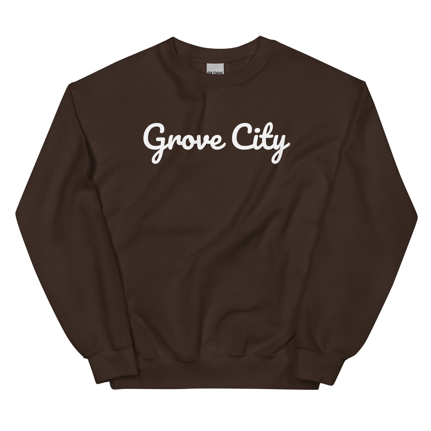 Grove City Ohio Solo Script Crewneck Unisex Sweatshirt