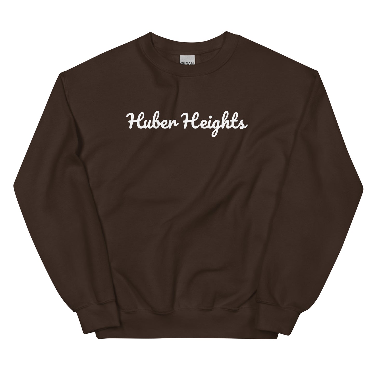 Huber Heights Ohio Solo Script Crewneck Unisex Sweatshirt