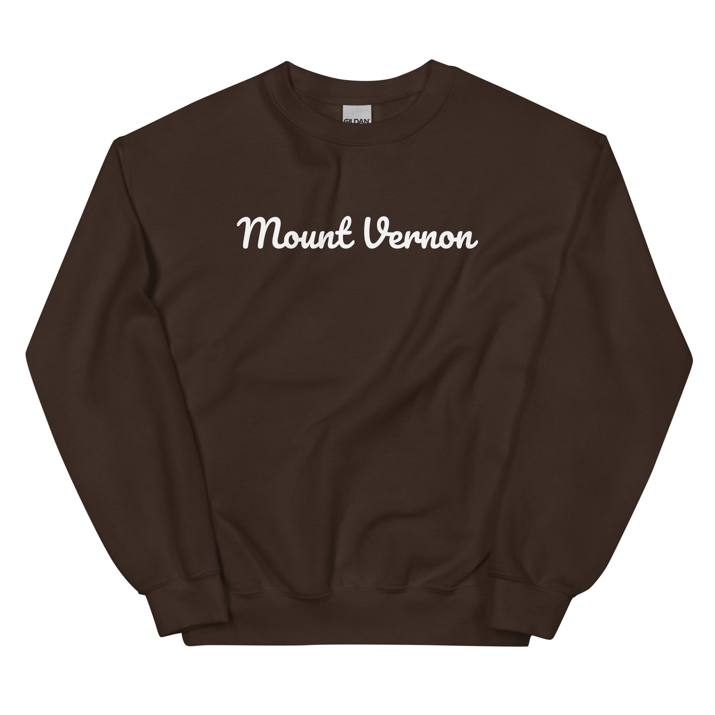 Mount Vernon Ohio Solo Script Crewneck Unisex Sweatshirt
