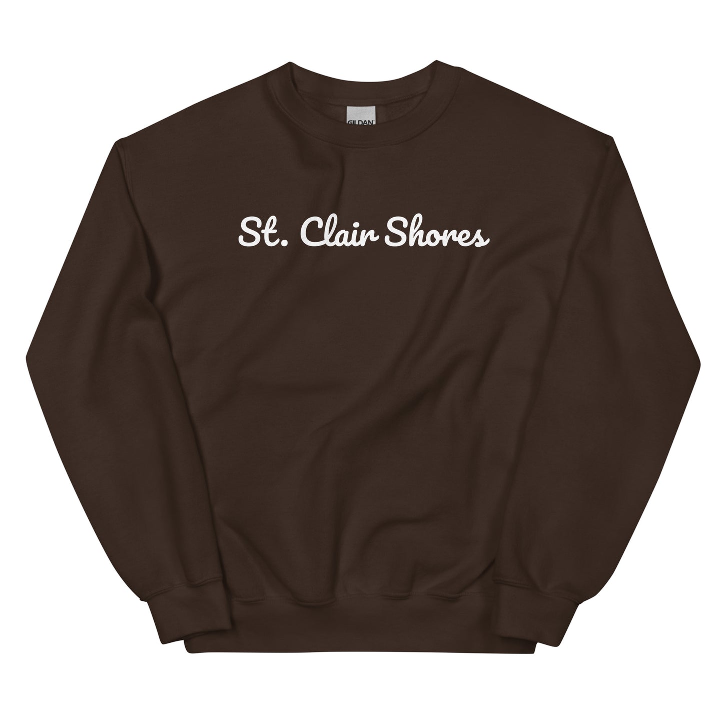 St. Clair Shores Michigan Solo Script Crewneck Unisex Sweatshirt