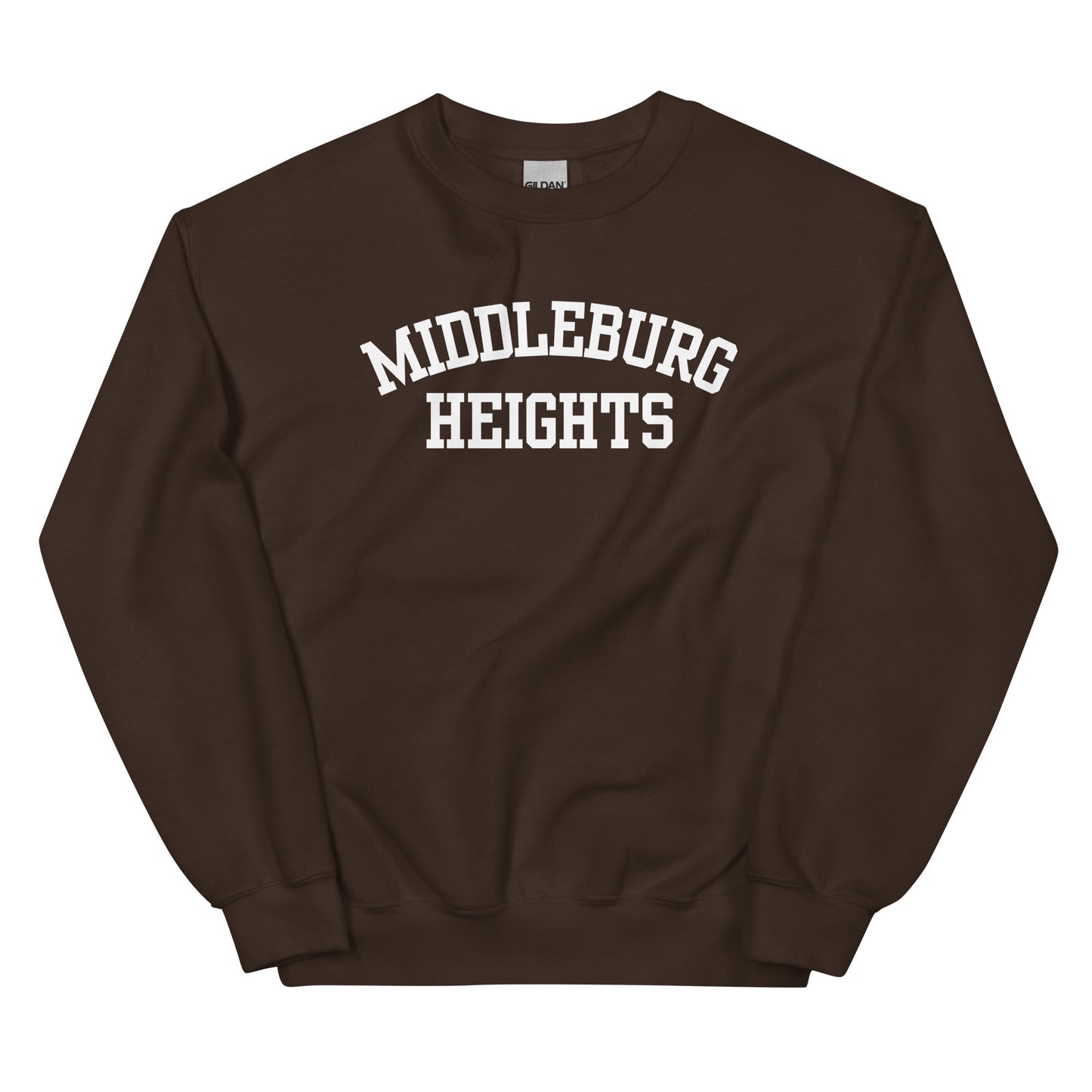 Middleburg Heights Ohio Block Solo Crewneck Unisex Sweatshirt