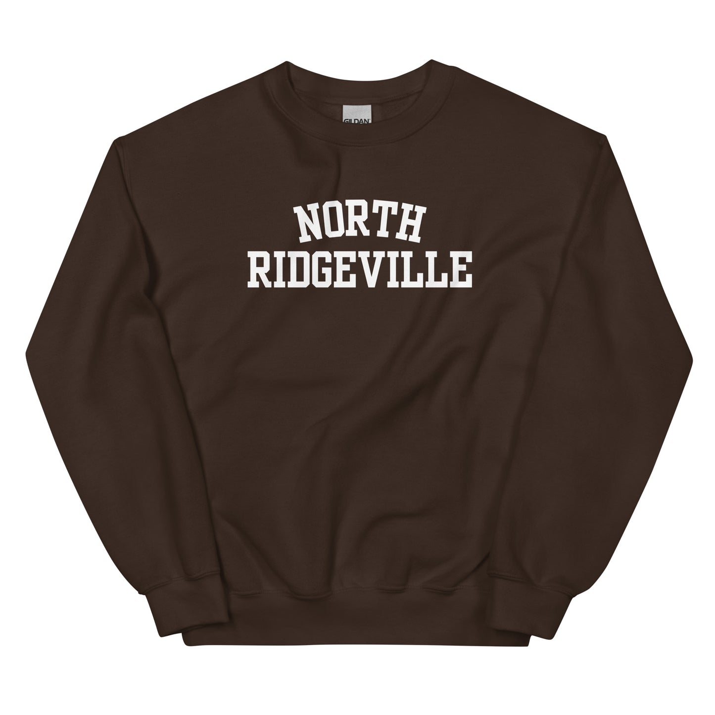 North Ridgeville Ohio Block Solo Crewneck Unisex Sweatshirt
