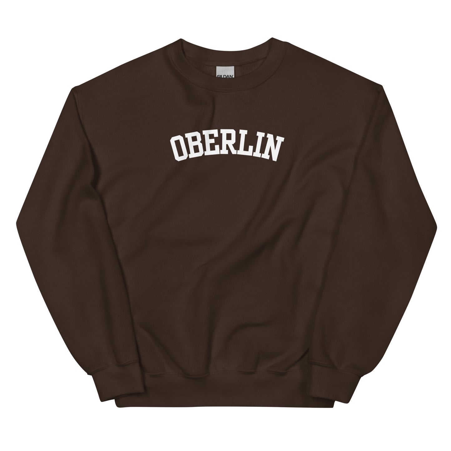 Oberlin Ohio Block Solo Crewneck Unisex Sweatshirt